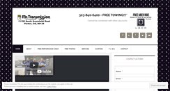 Desktop Screenshot of mrtransmissionparker.com
